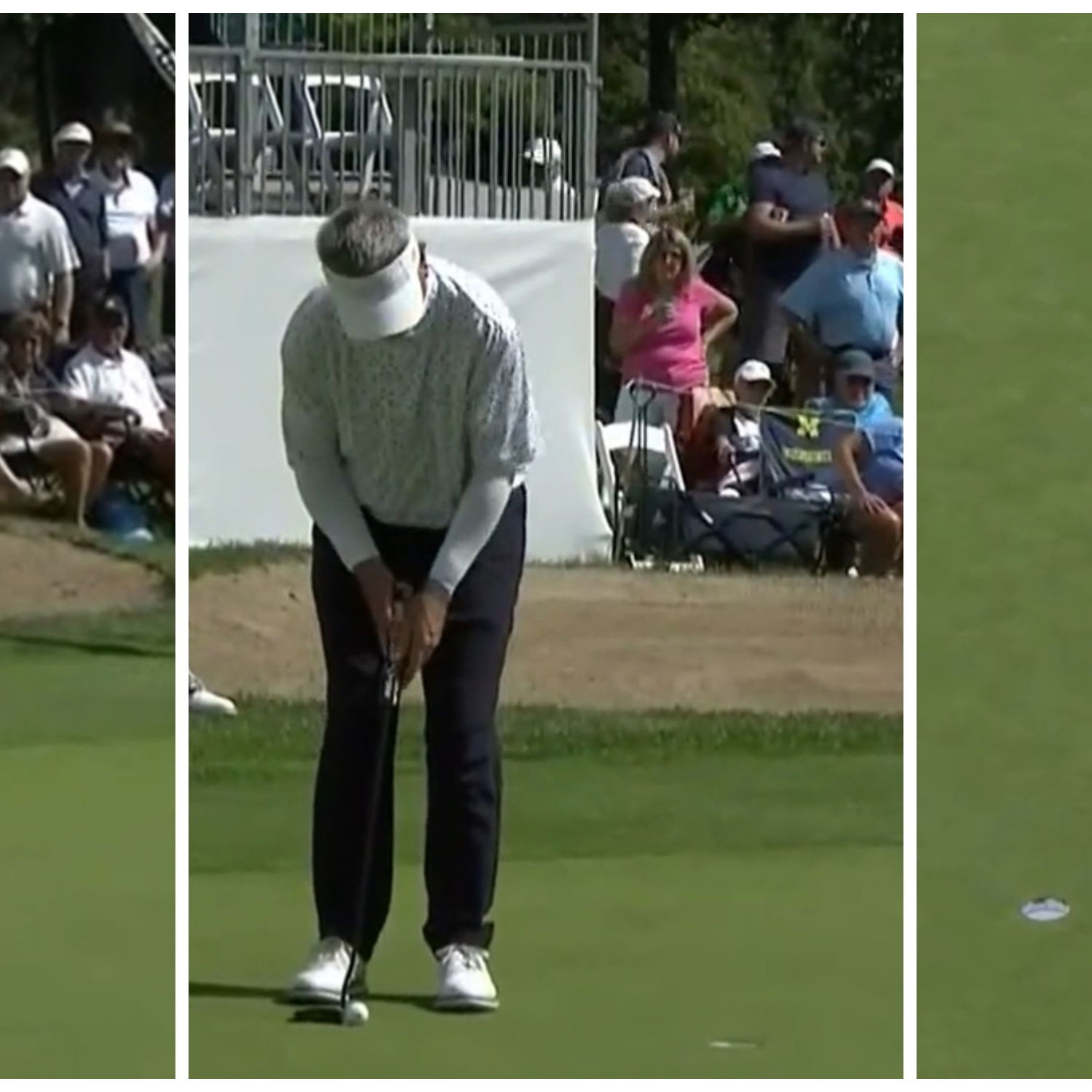 Darren Clarke STILL LEADS at Senior Open as Bernhard Langer hits 350-YARD DRIVE